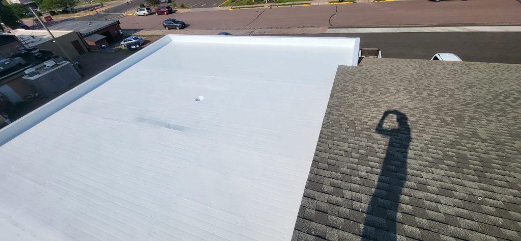 Flat Commercial Roofing​