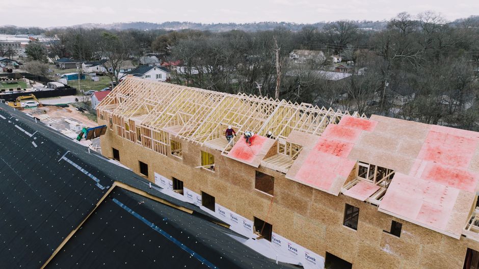 Modern roof installation completed on residential house demonstrating quality workmanship